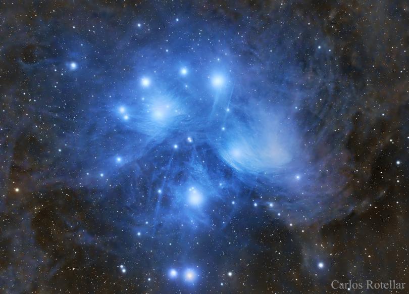 Pleiades Star Cluster - Messier 45